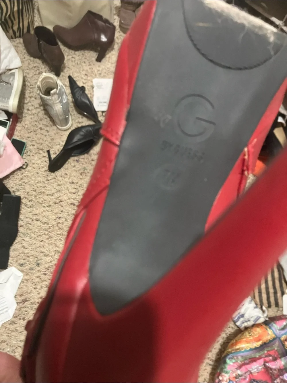 Guess bold red